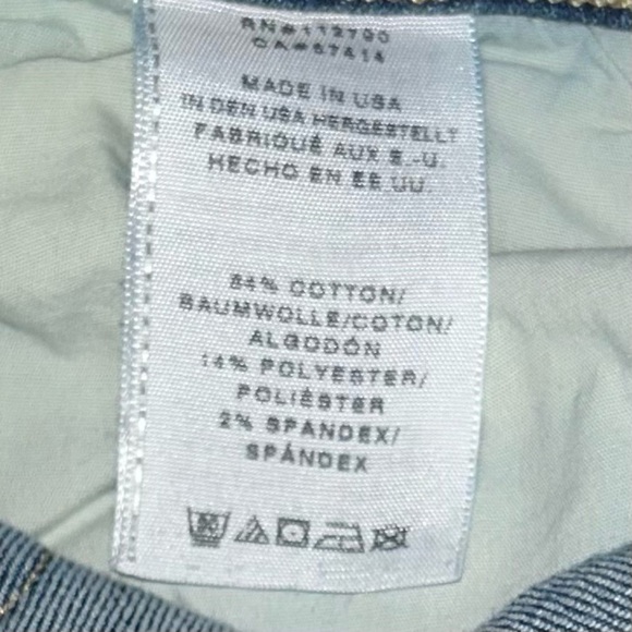 True Religion Cora Women's cut off Distressed Denim Blue Jean Shorts size 25 - Picture 9 of 12